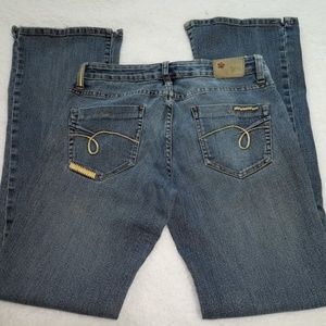 Bubblegum Medium Wash Jeans Size 7/8